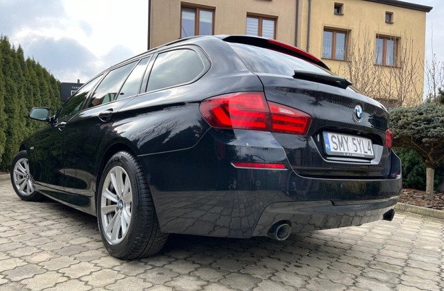 BMW Seria 5 cena 69999 przebieg: 199000, rok produkcji 2012 z Barczewo małe 596